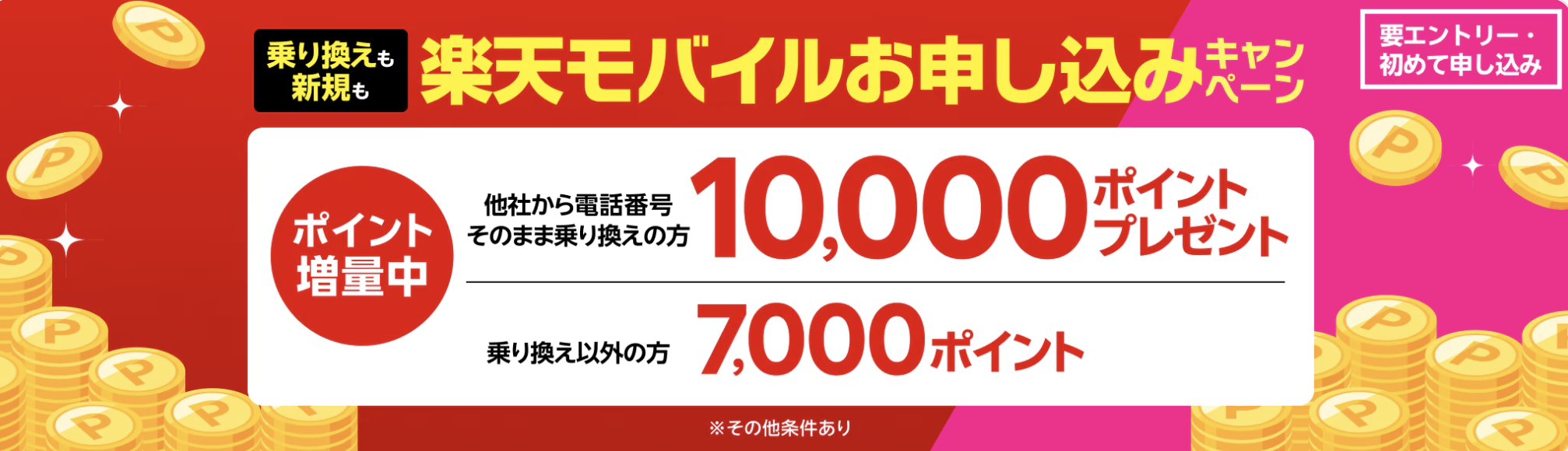 楽天モバイルキャンペーン